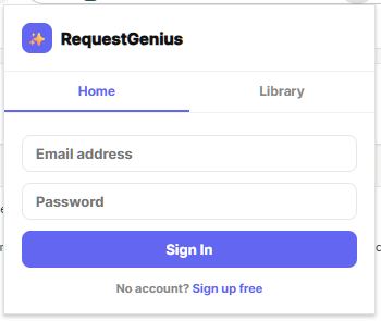 Request Genius (beta)
